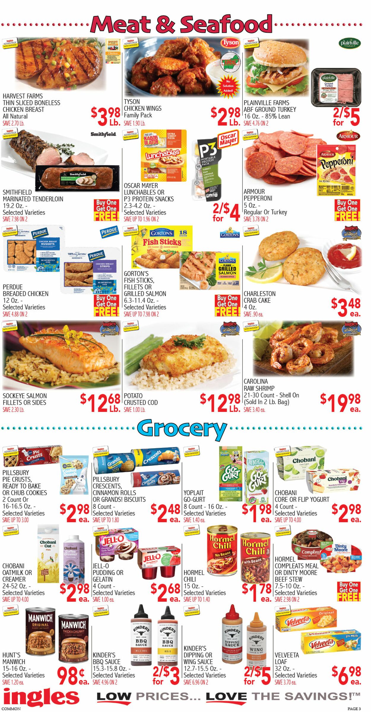 Weekly ad Ingles 01/08/2025 - 01/14/2025