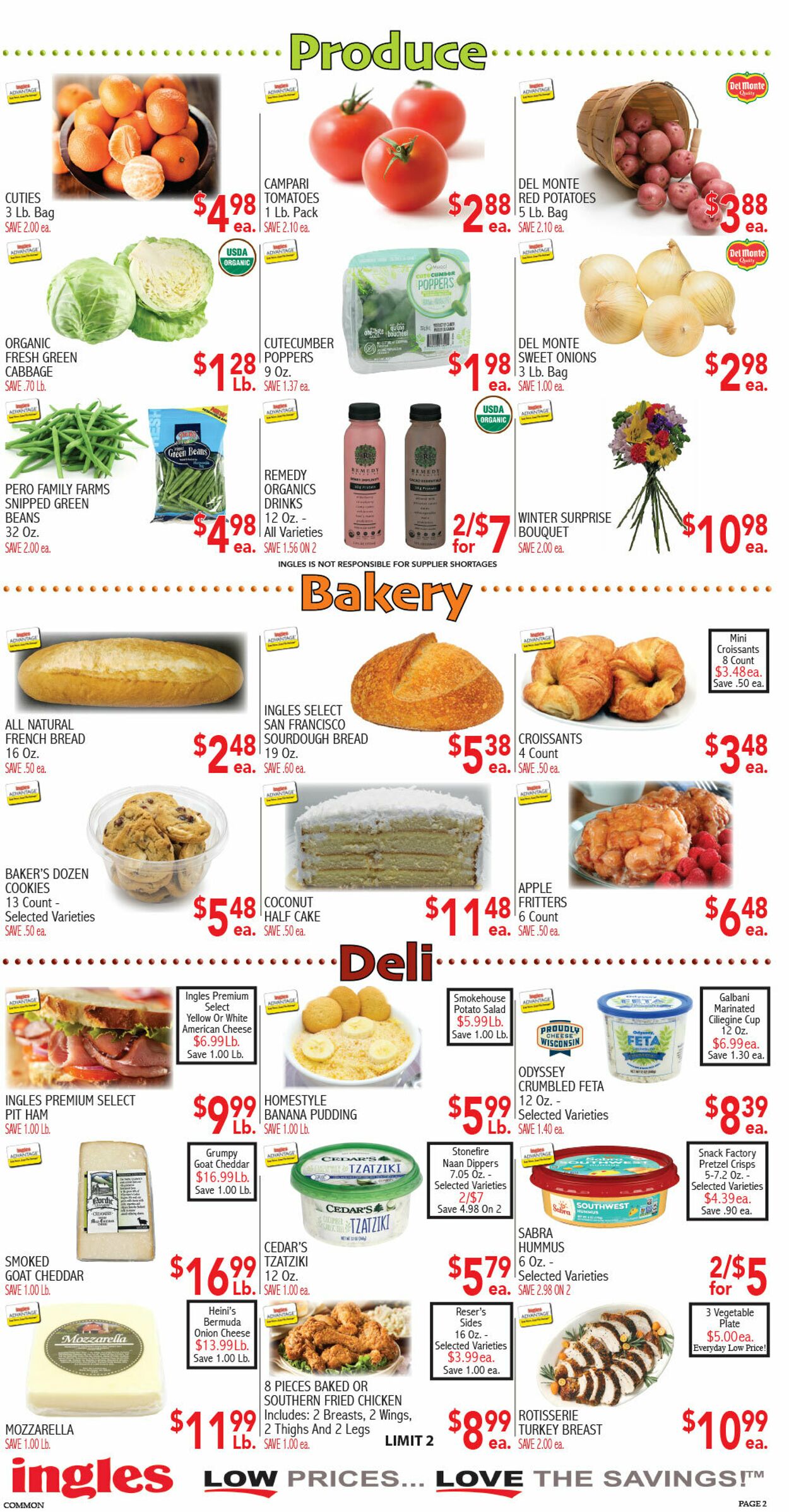 Weekly ad Ingles 01/22/2025 - 01/28/2025