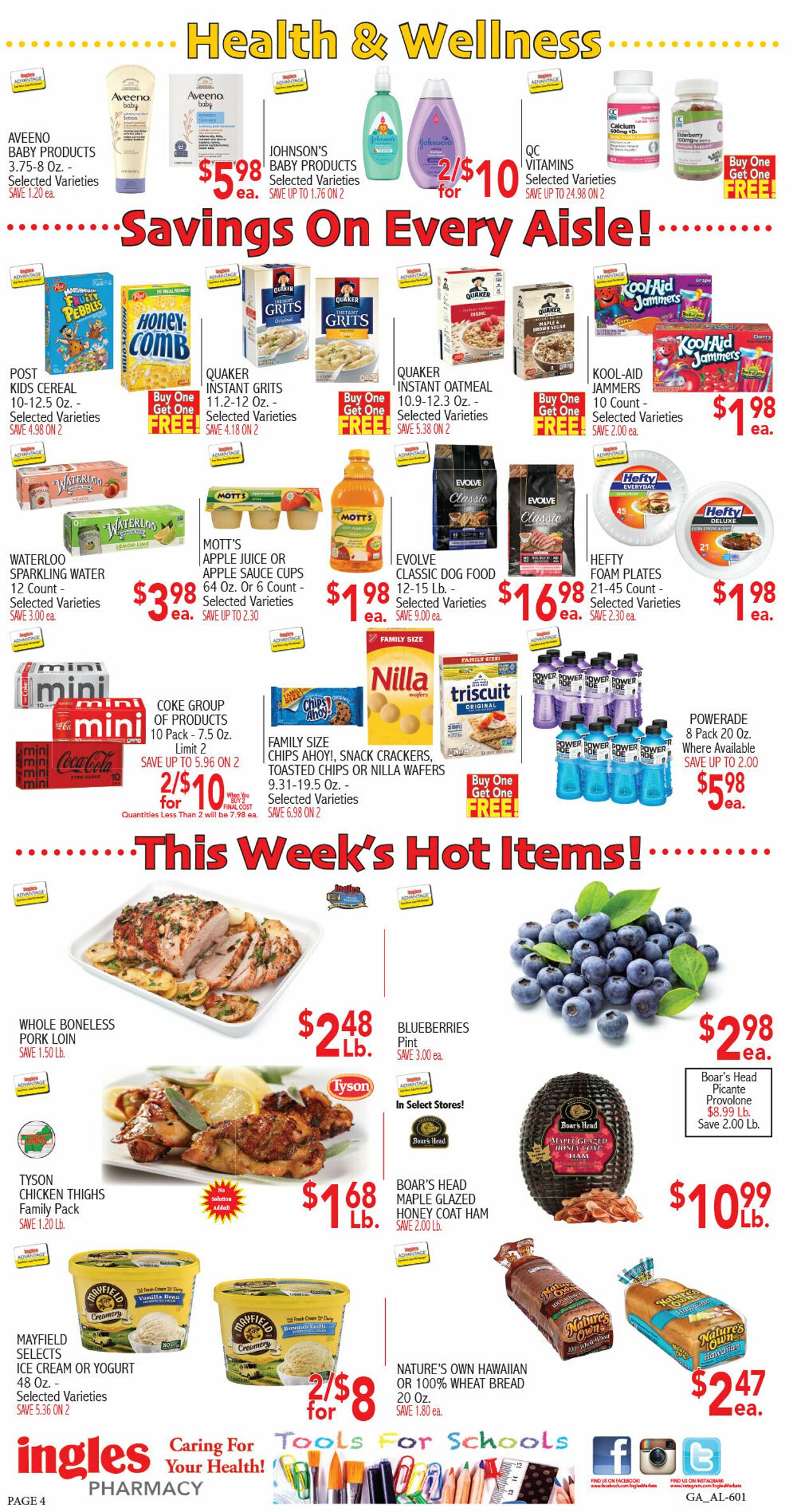 Weekly ad Ingles 01/22/2025 - 01/28/2025