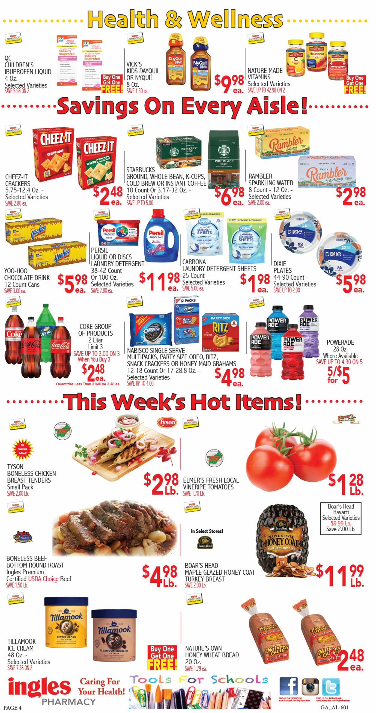 Weekly ad Ingles 08/07/2024 - 08/13/2024