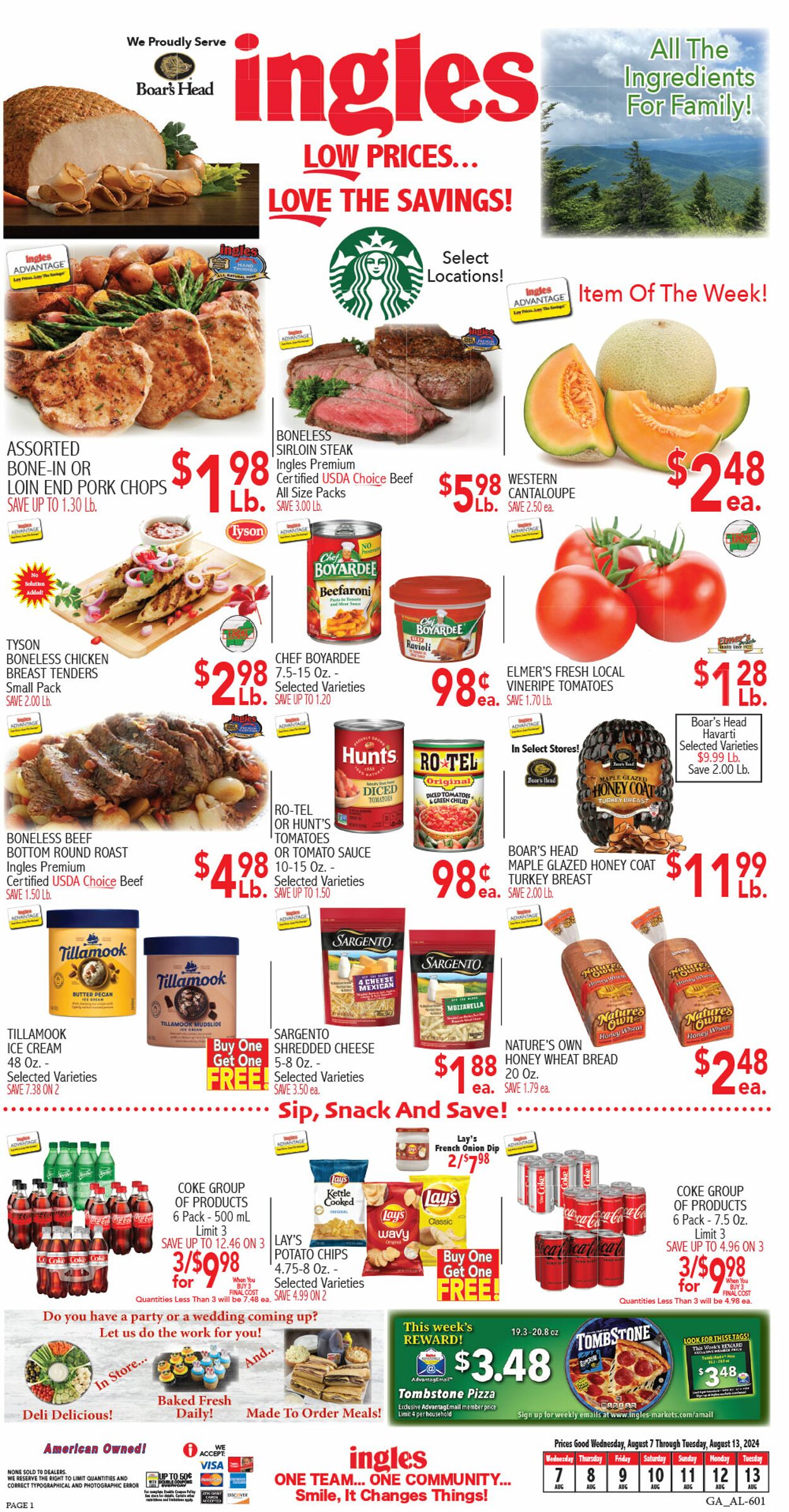 Weekly ad Ingles 08/07/2024 - 08/13/2024