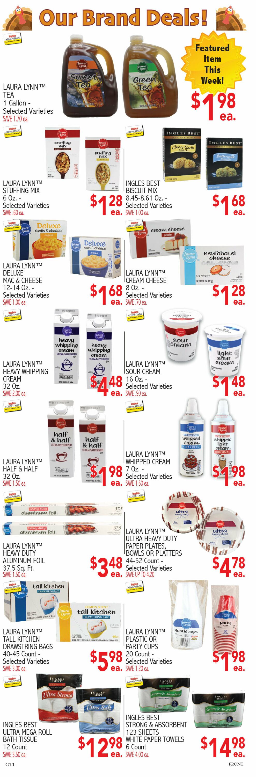 Weekly ad Ingles 11/19/2025 - 11/27/2025