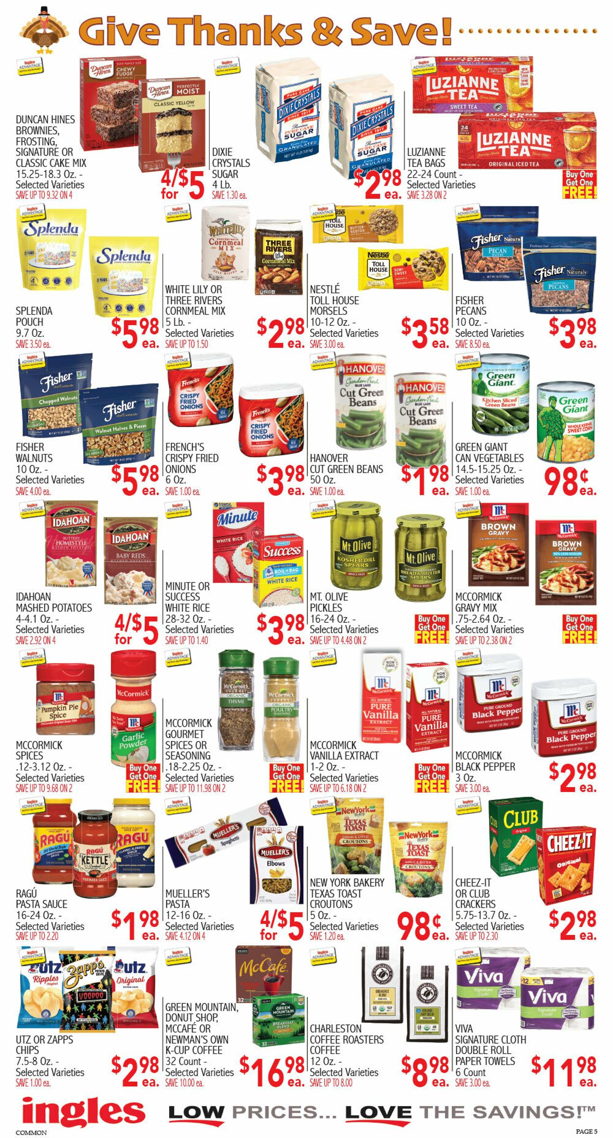 Weekly ad Ingles 11/19/2025 - 11/27/2025
