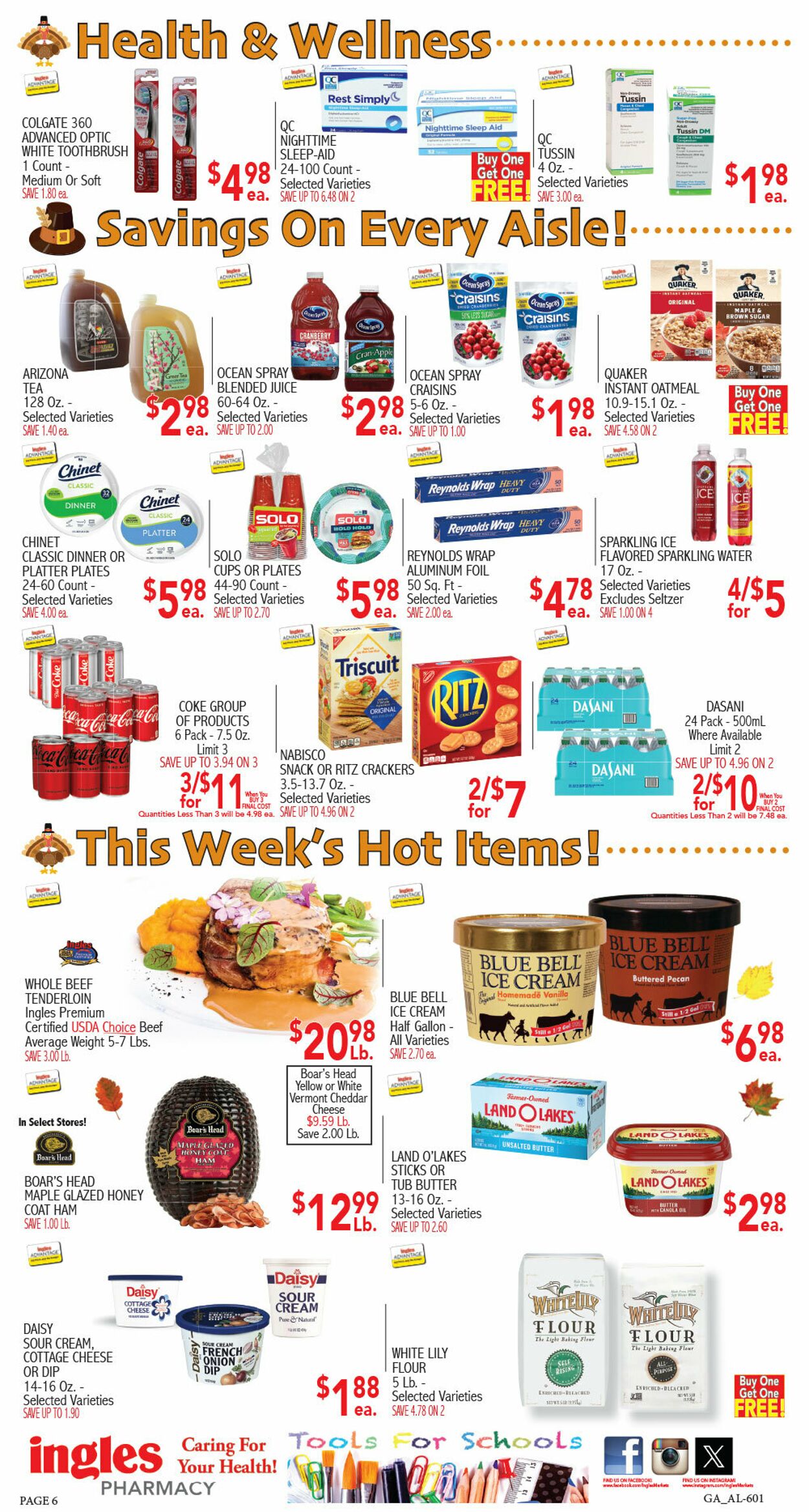 Weekly ad Ingles 11/19/2025 - 11/27/2025