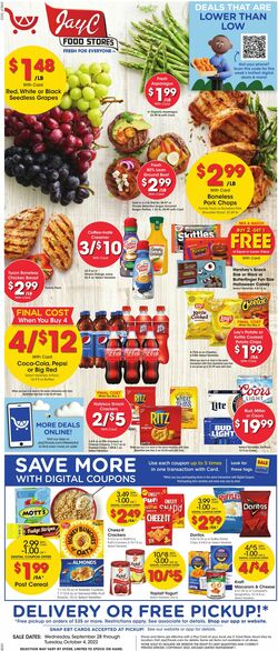 Weekly ad JayC Food Stores 09/28/2022-10/04/2022
