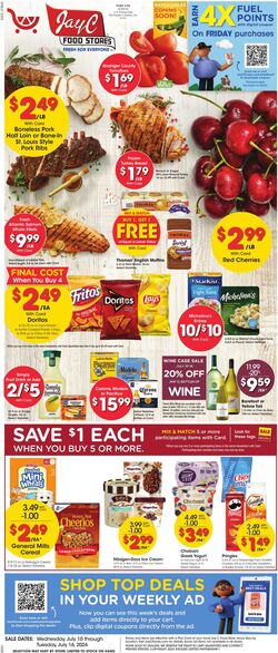 Weekly ad JayC Food Stores 07/05/2024 - 07/09/2024