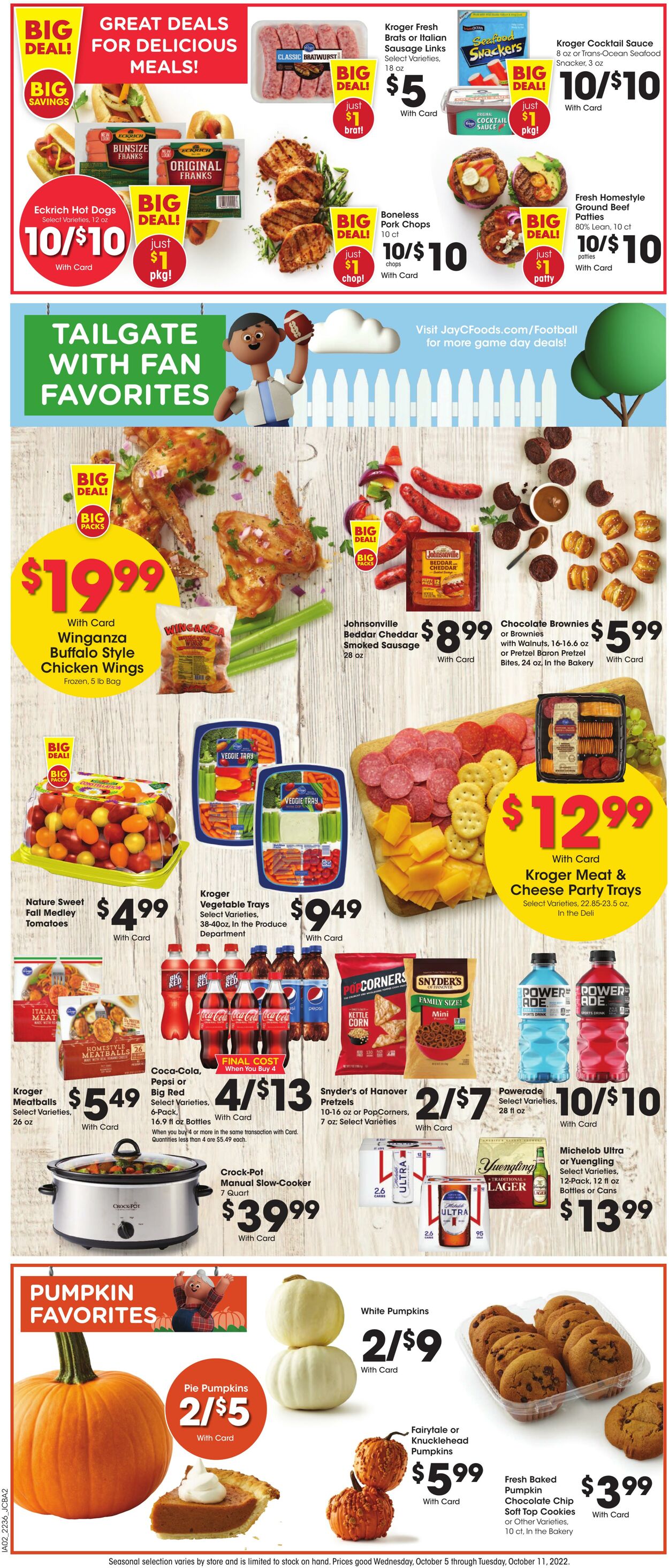 Weekly ad JayC Food Stores 10/05/2022 - 10/11/2022