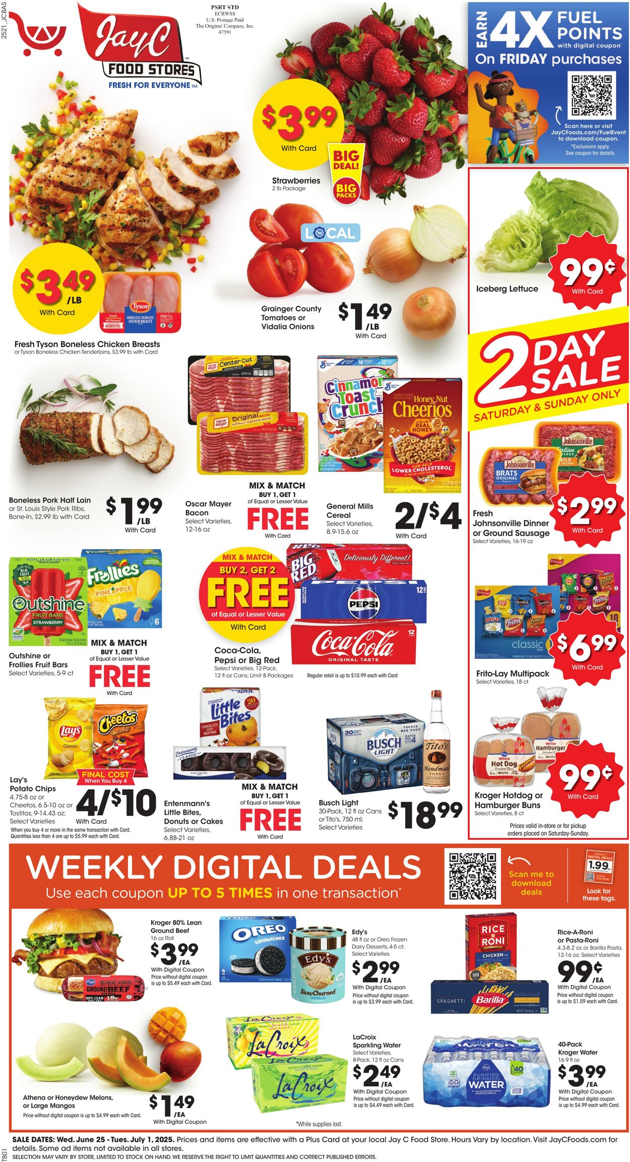 Weekly ad JayC Food Stores 06/25/2025 - 07/01/2025