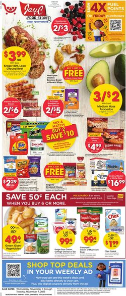 Weekly ad JayC Food Stores 11/01/2023 - 11/07/2023