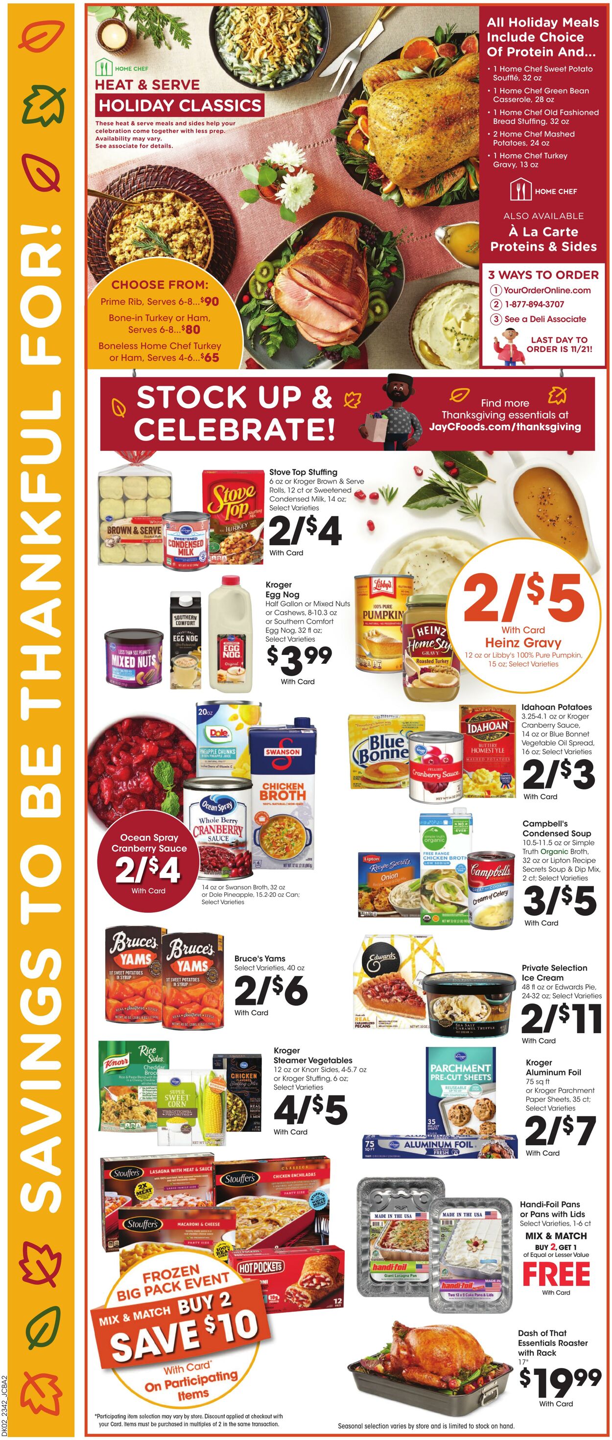 Weekly ad JayC Food Stores 11/15/2023 - 11/22/2023