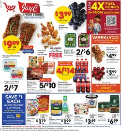 Weekly ad JayC Food Stores 01/02/2025 - 01/07/2025