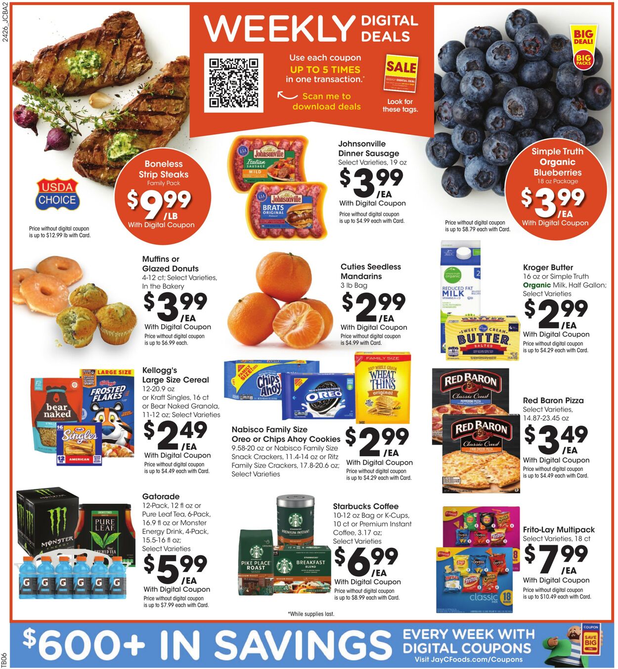 Weekly ad JayC Food Stores 07/31/2024 - 08/06/2024