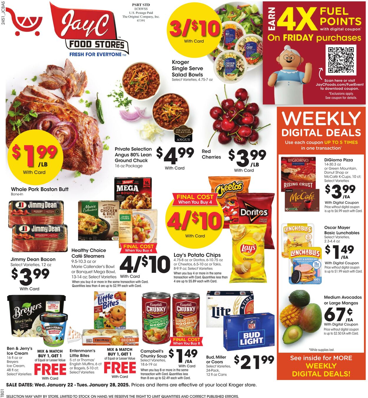 Weekly ad JayC Food Stores 01/22/2025 - 01/28/2025