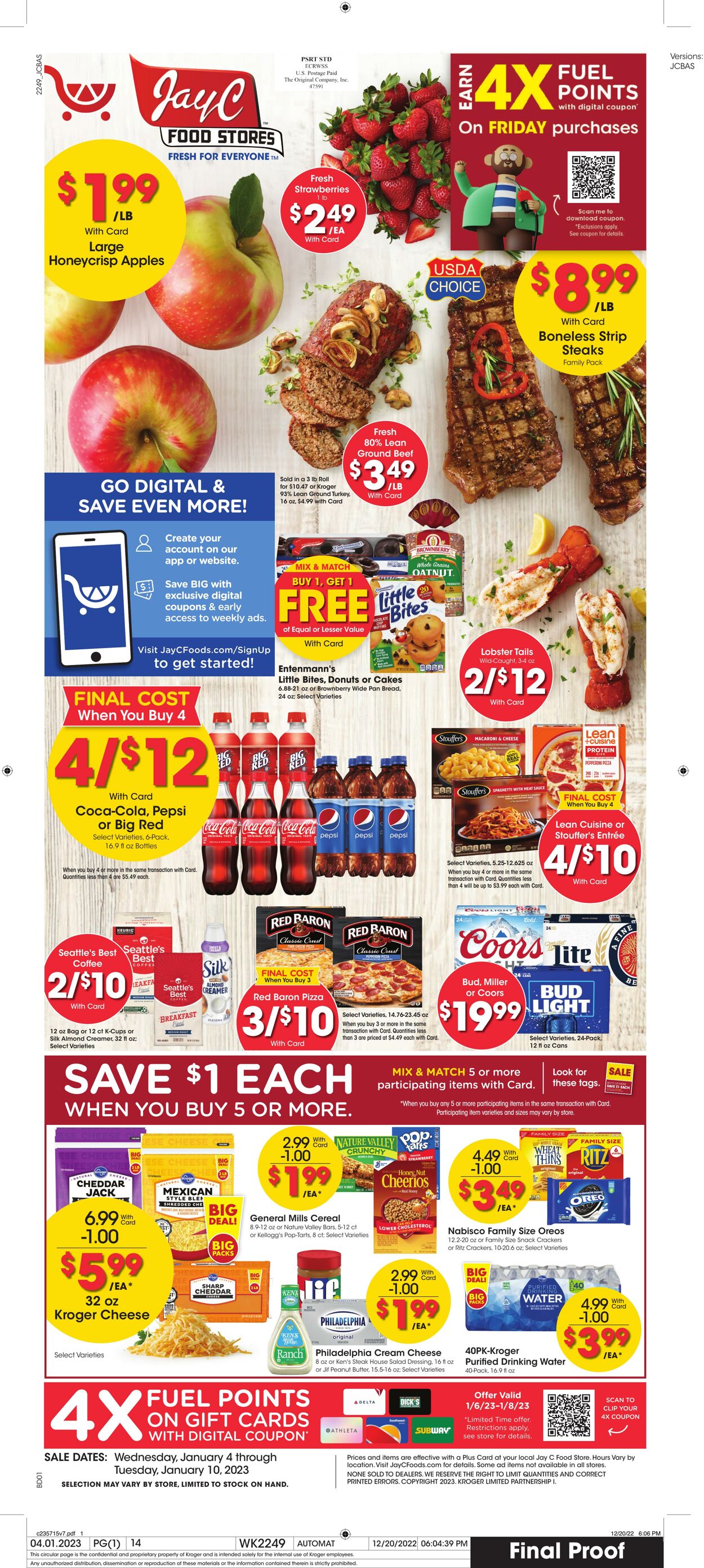 Weekly ad JayC Food Stores 01/04/2023-01/10/2023