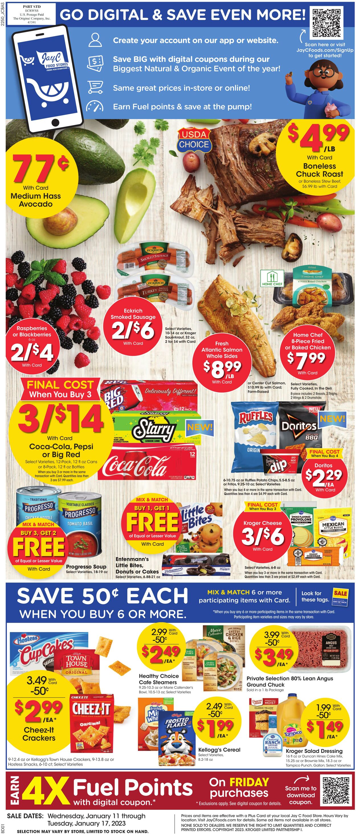 Weekly ad JayC Food Stores 01/11/2023-01/17/2023
