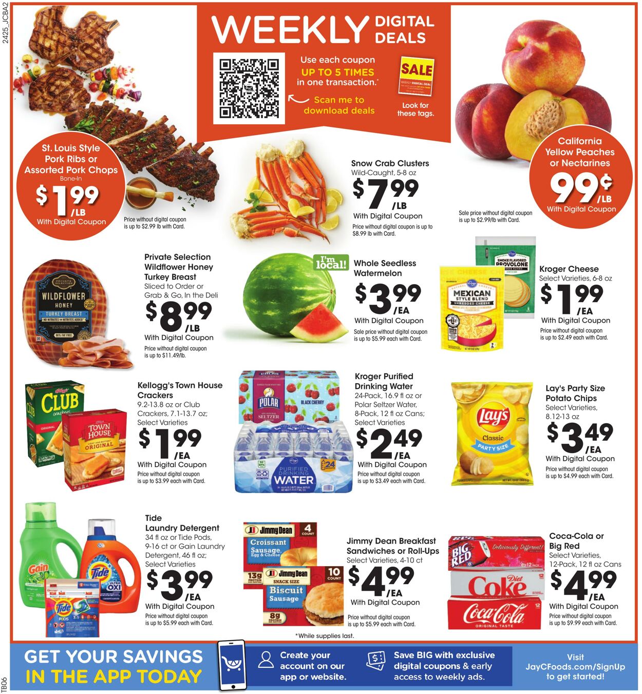 Weekly ad JayC Food Stores 07/24/2024 - 07/30/2024