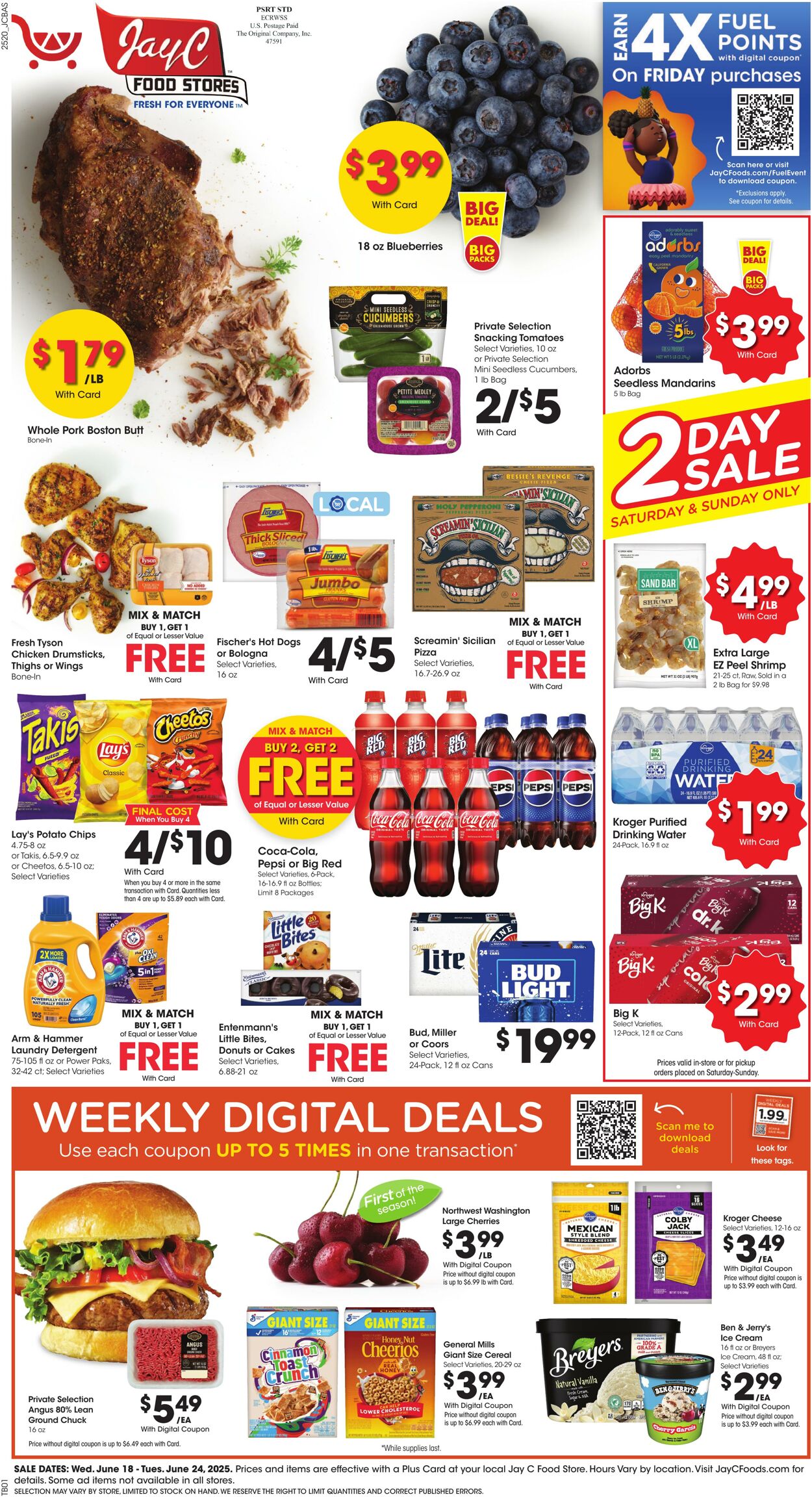 Weekly ad JayC Food Stores 06/18/2025 - 06/24/2025