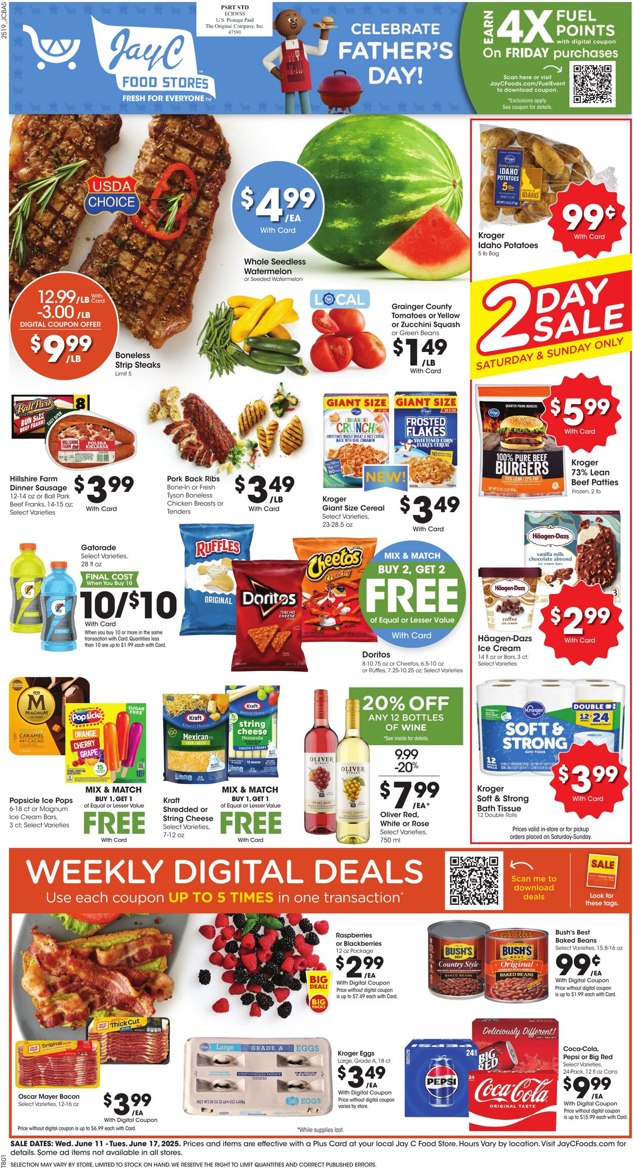 Weekly ad JayC Food Stores 06/11/2025 - 06/17/2025