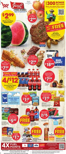 Weekly ad JayC Food Stores 09/14/2022 - 09/20/2022