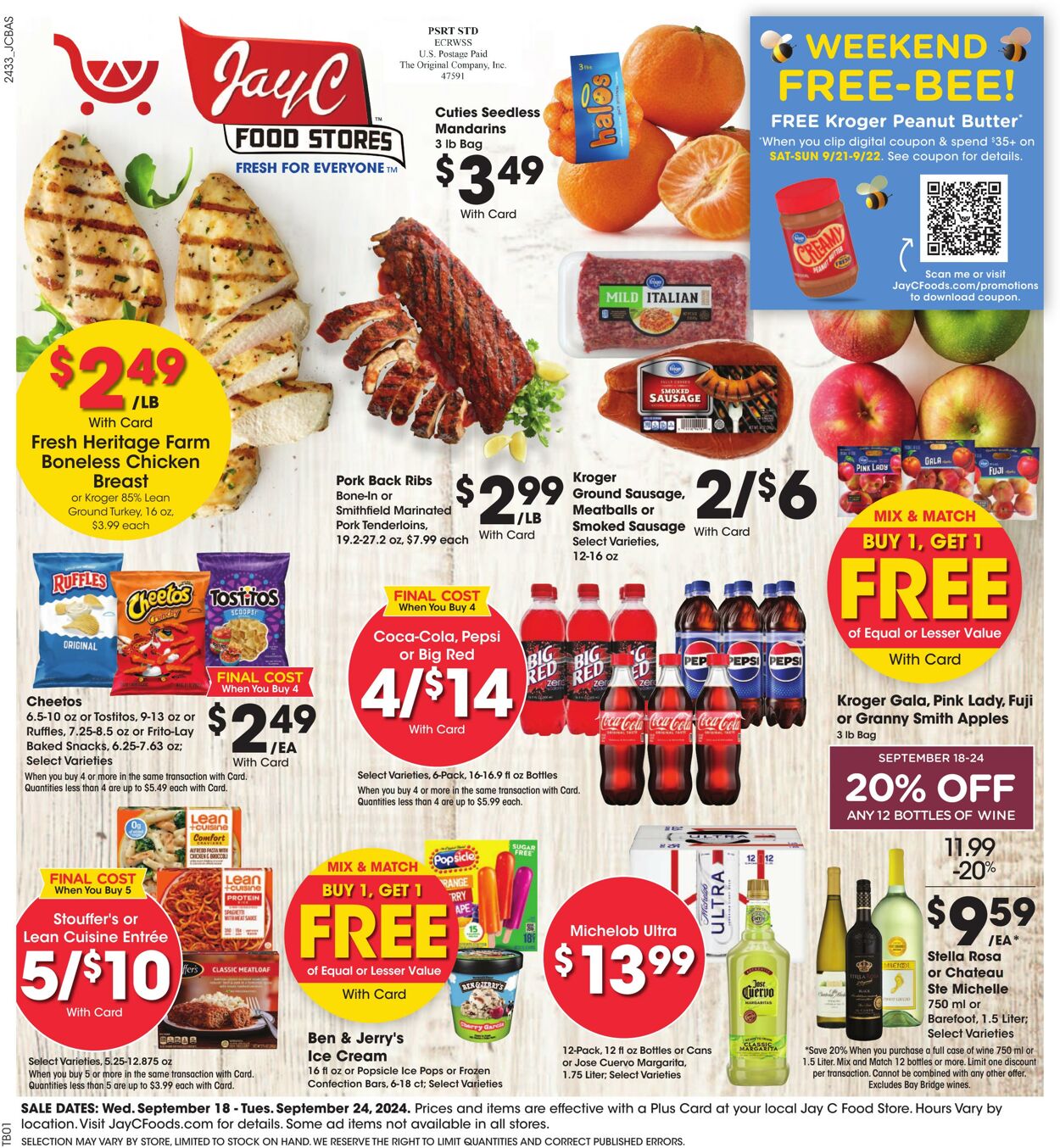 Weekly ad JayC Food Stores 09/18/2024 - 09/24/2024