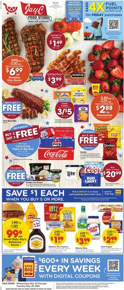 Weekly ad JayC Food Stores 08/24/2022 - 08/30/2022
