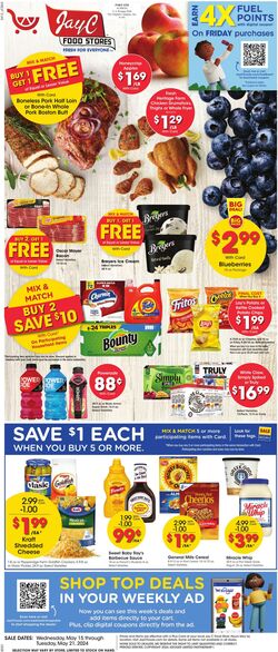 Weekly ad JayC Food Stores 05/08/2024 - 05/14/2024