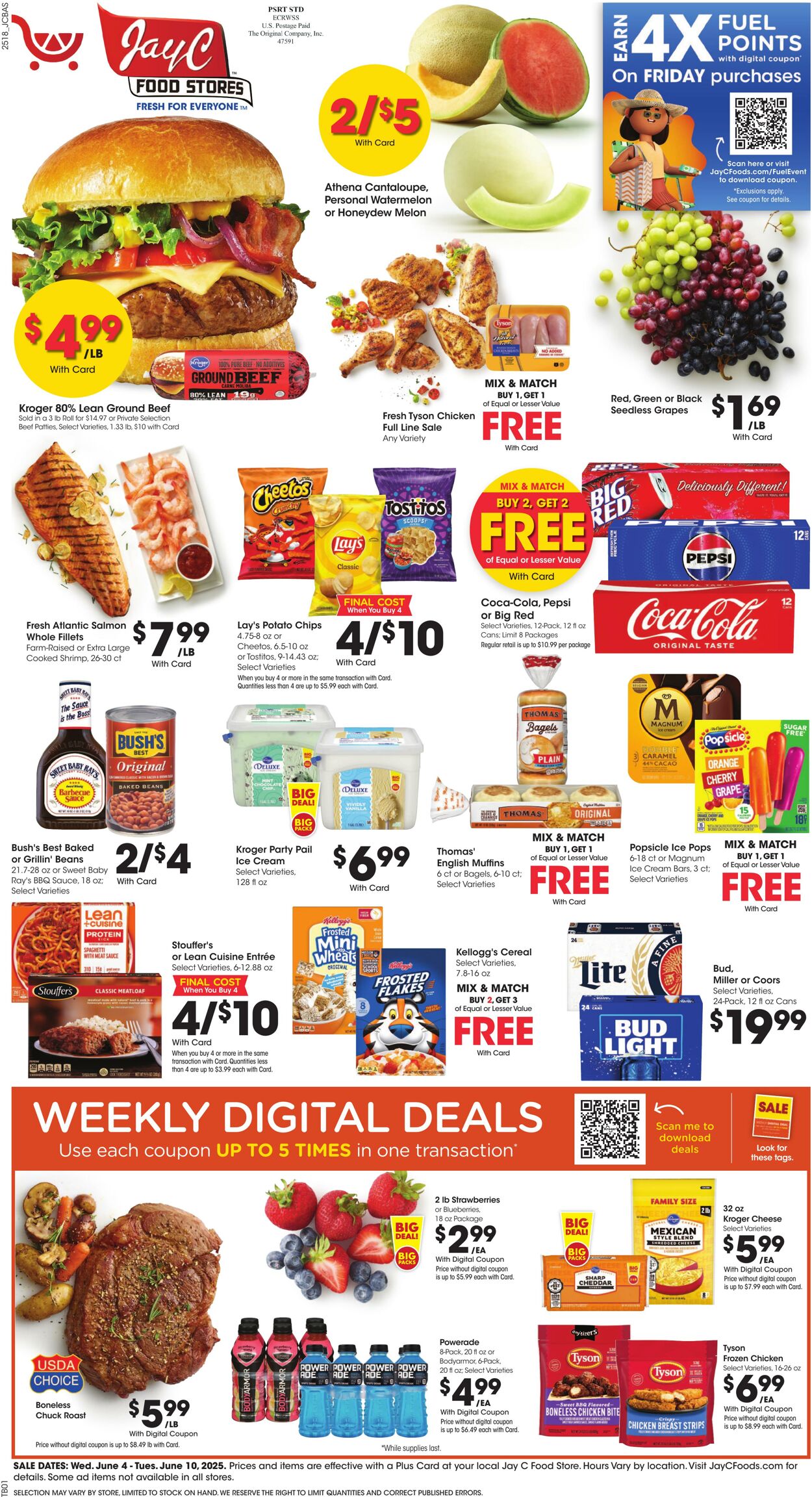 Weekly ad JayC Food Stores 06/04/2025 - 06/10/2025