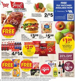 Weekly ad JayC Food Stores 08/07/2024 - 08/13/2024