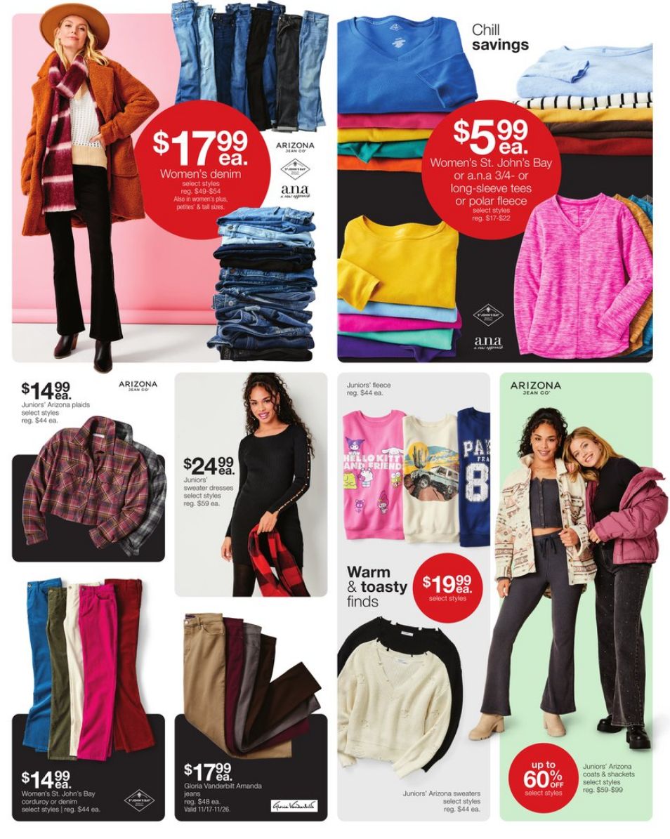 Weekly ad JC Penney 11/17/2023 - 11/26/2023