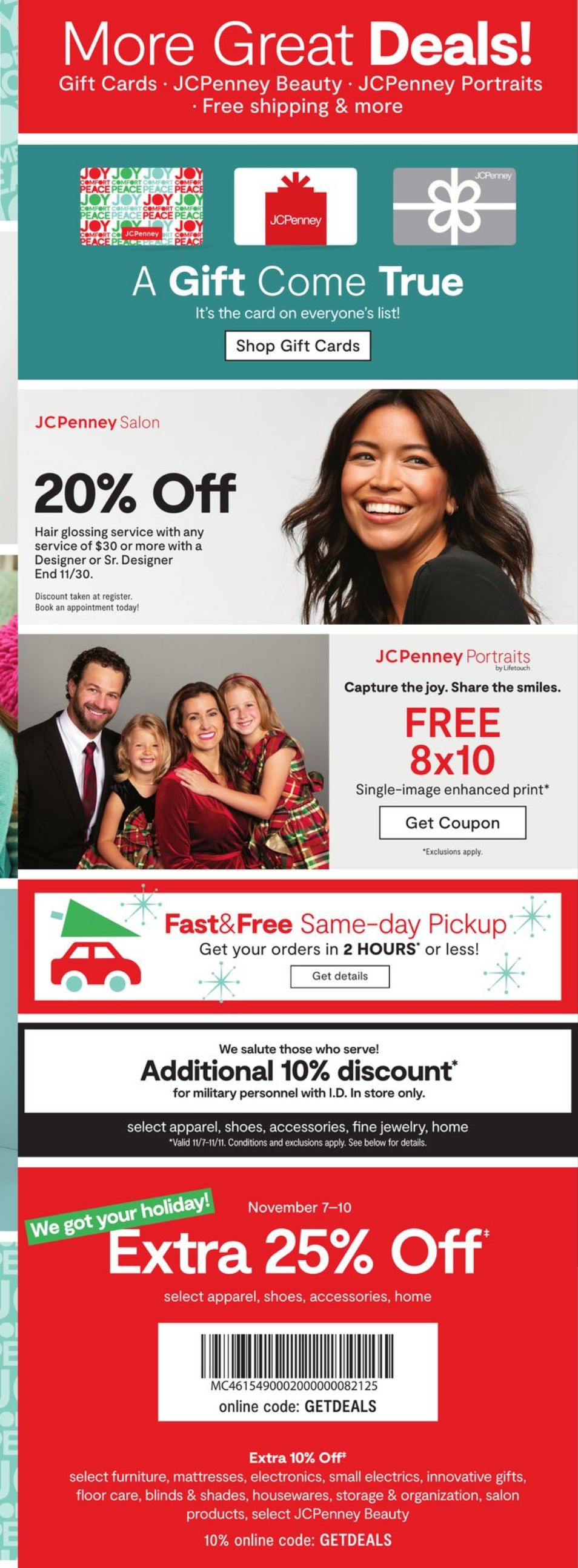 Weekly ad JC Penney 11/07/2022 - 11/10/2022