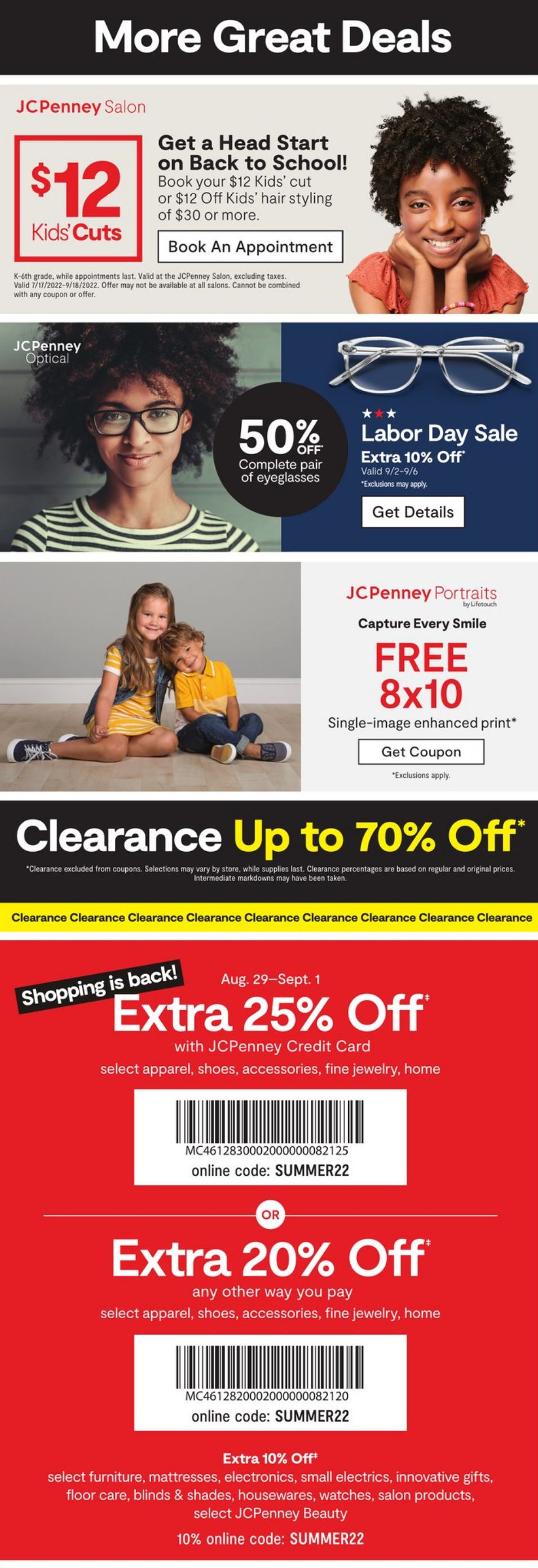 Weekly ad JC Penney 08/29/2022 - 09/01/2022
