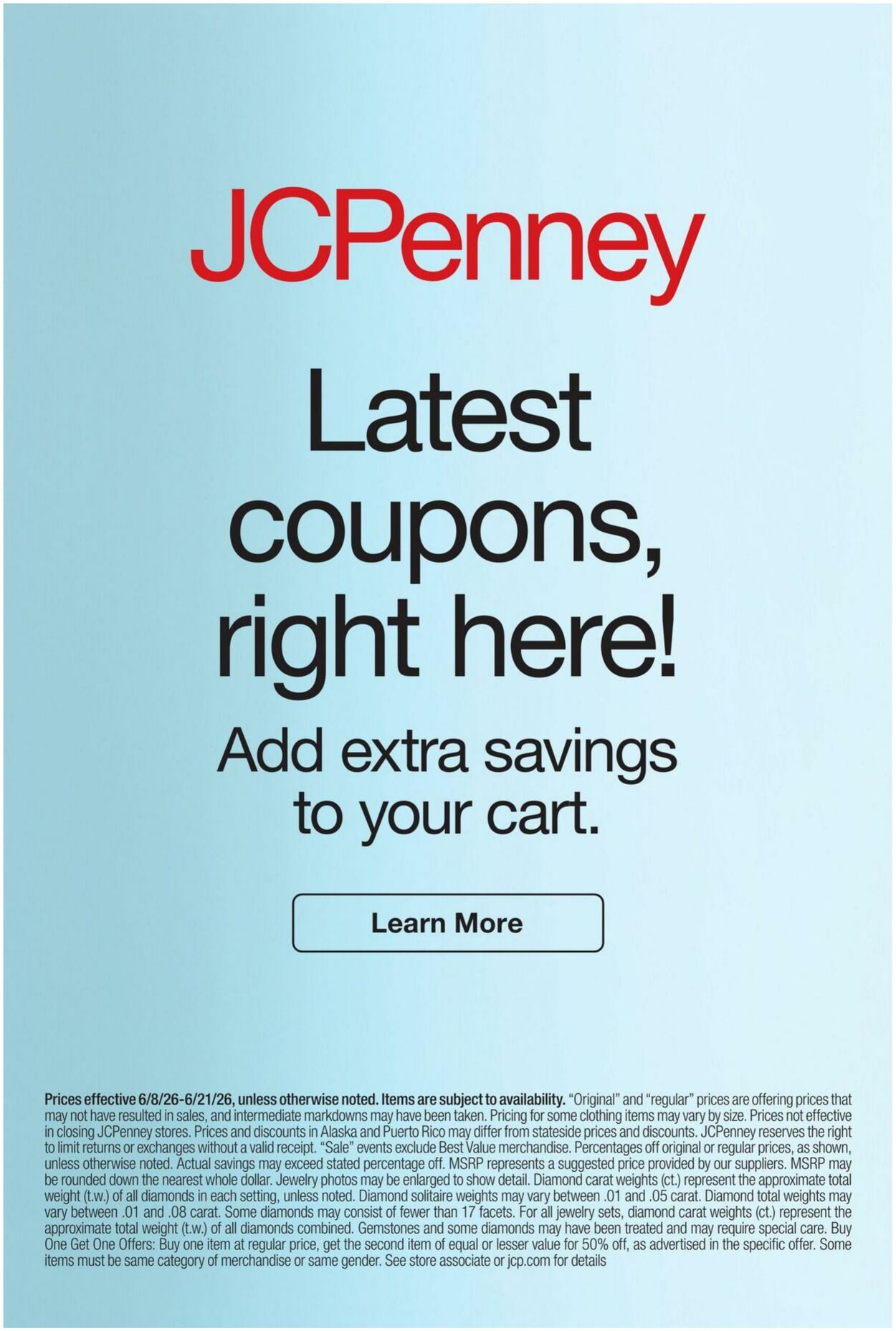 Weekly ad JC Penney 06/02/2026 - 06/15/2026