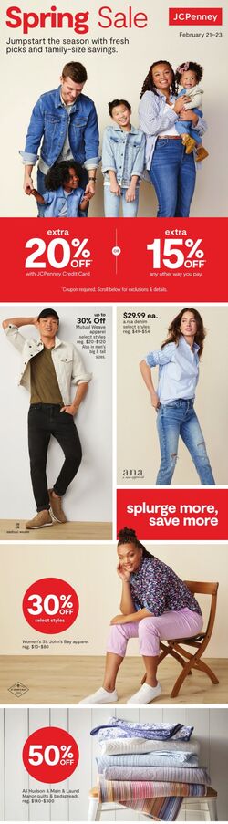 Weekly ad JC Penney 02/21/2023 - 02/26/2023
