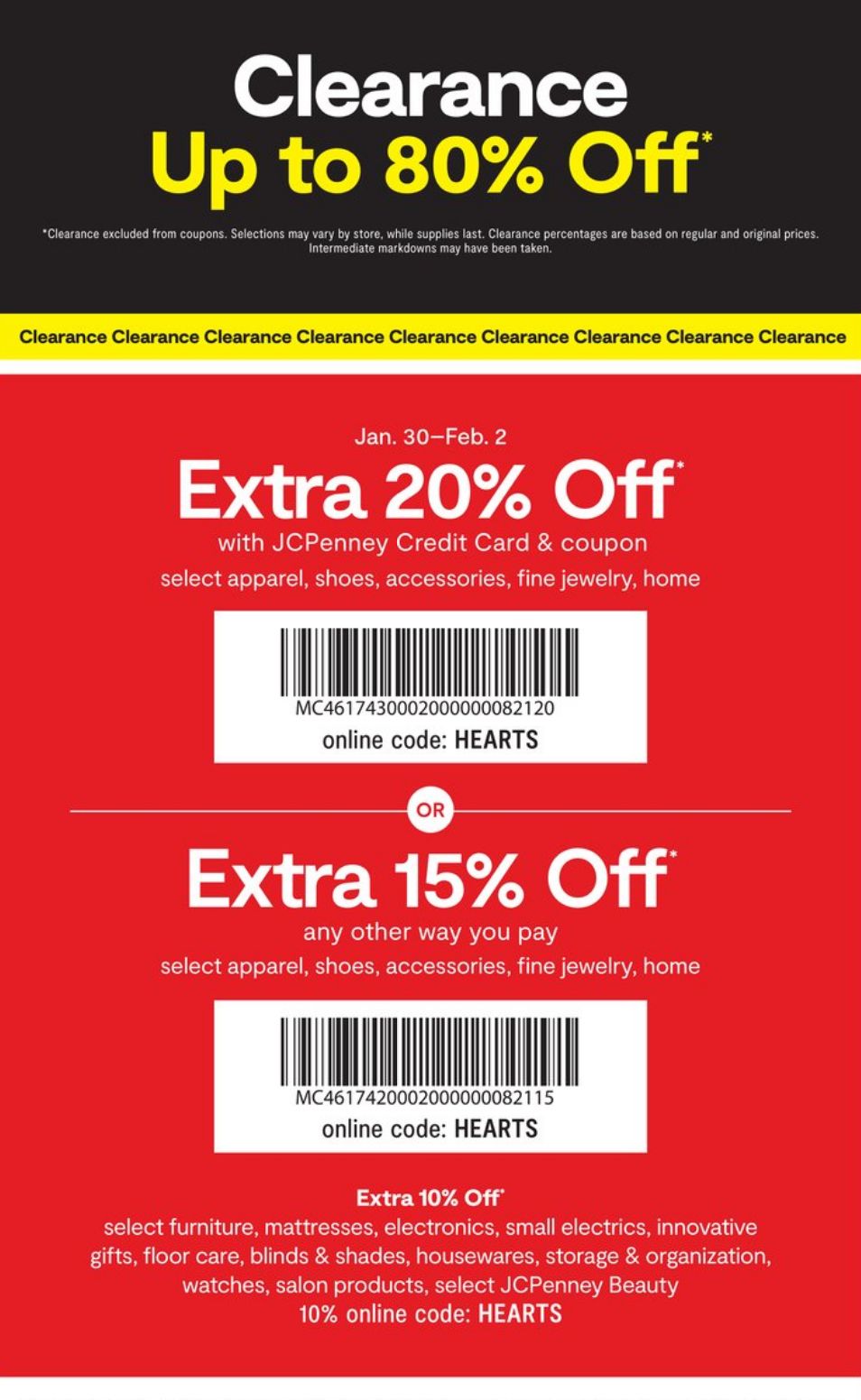 Weekly ad JC Penney 01/30/2023 - 02/02/2023