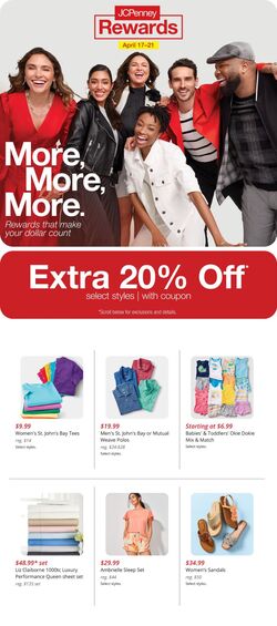 Weekly ad JC Penney 09/29/2022 - 10/23/2022