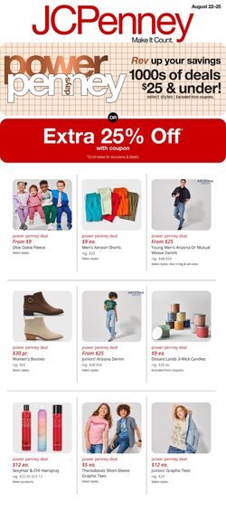 Weekly ad JC Penney 09/30/2024 - 10/20/2024