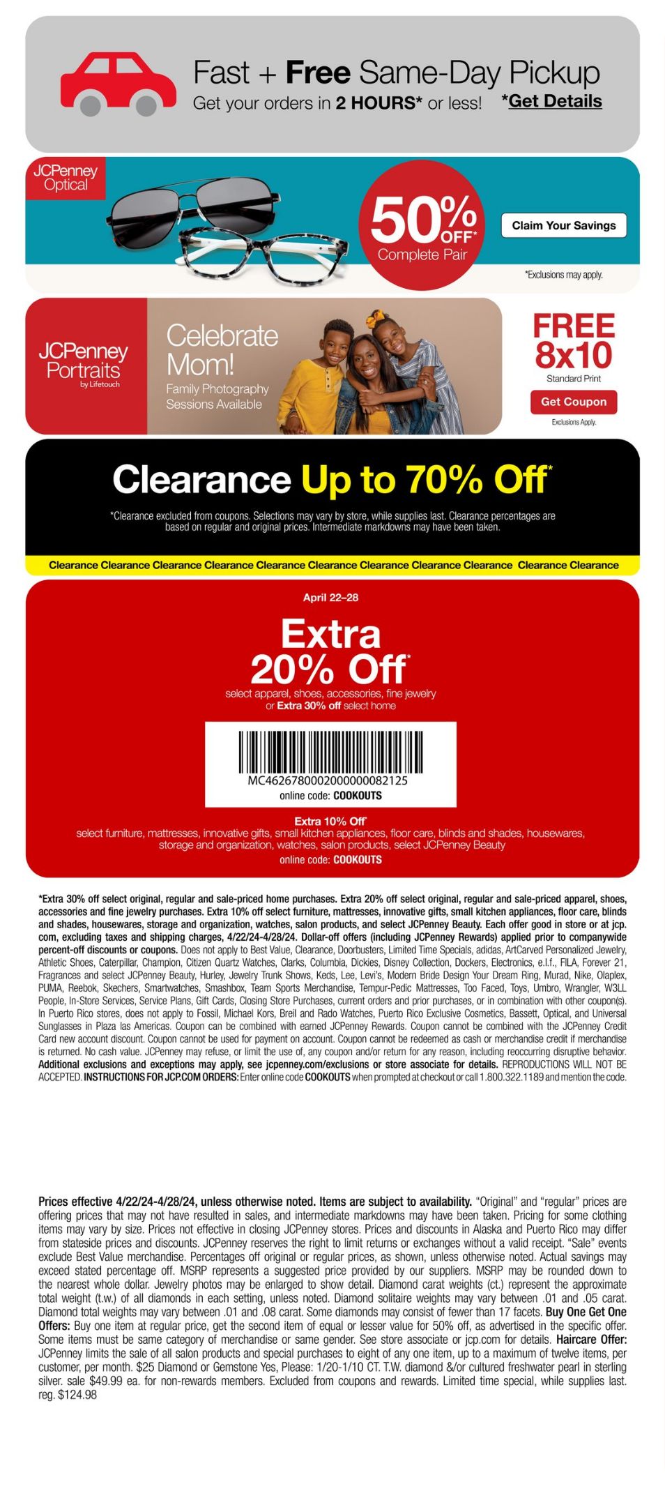 Weekly ad JC Penney 04/22/2024 - 04/28/2024