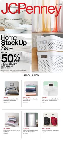 Weekly ad JC Penney 01/08/2024 - 01/15/2024
