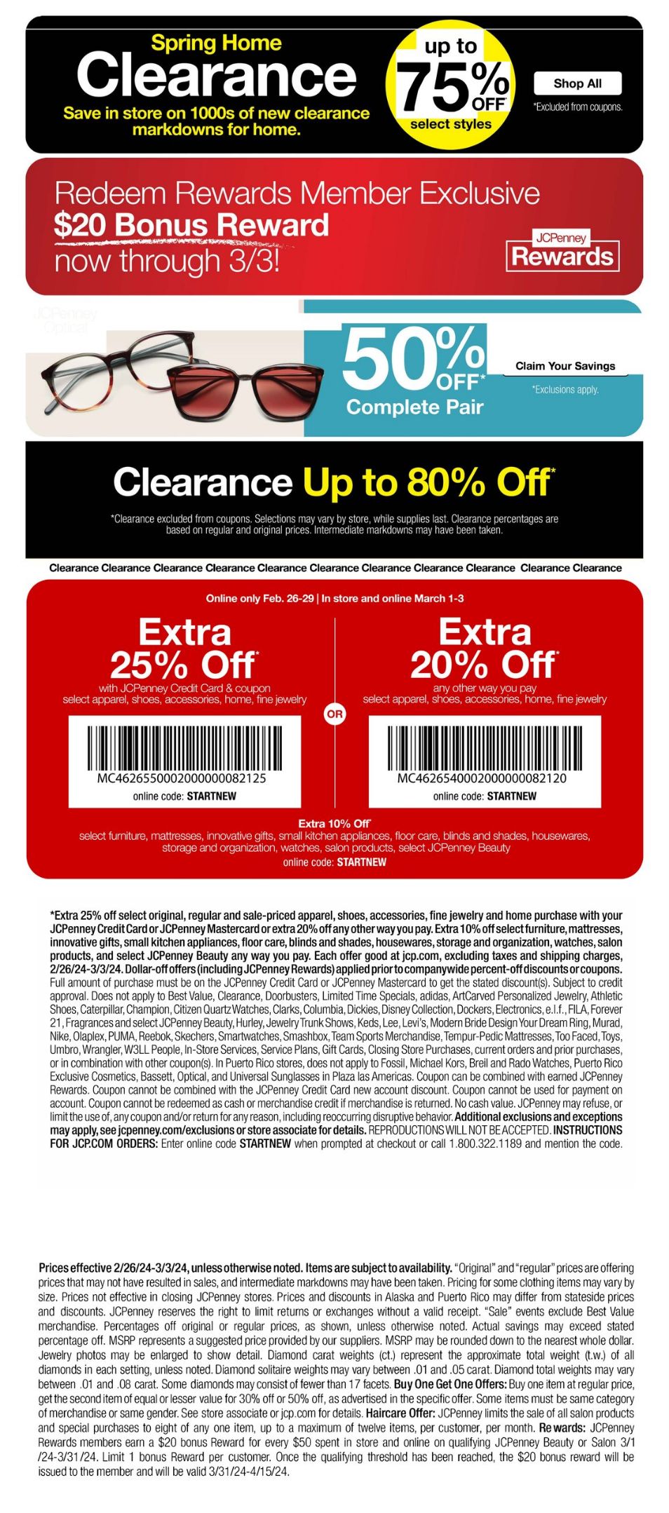 Weekly ad JC Penney 02/26/2024 - 03/03/2024