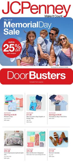 Weekly ad JC Penney 05/23/2024 - 05/27/2024