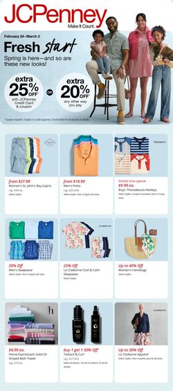 Weekly ad JC Penney 09/16/2024 - 09/22/2024