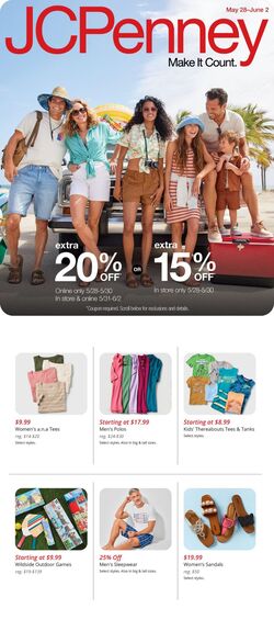 Weekly ad JC Penney 05/28/2024 - 06/02/2024