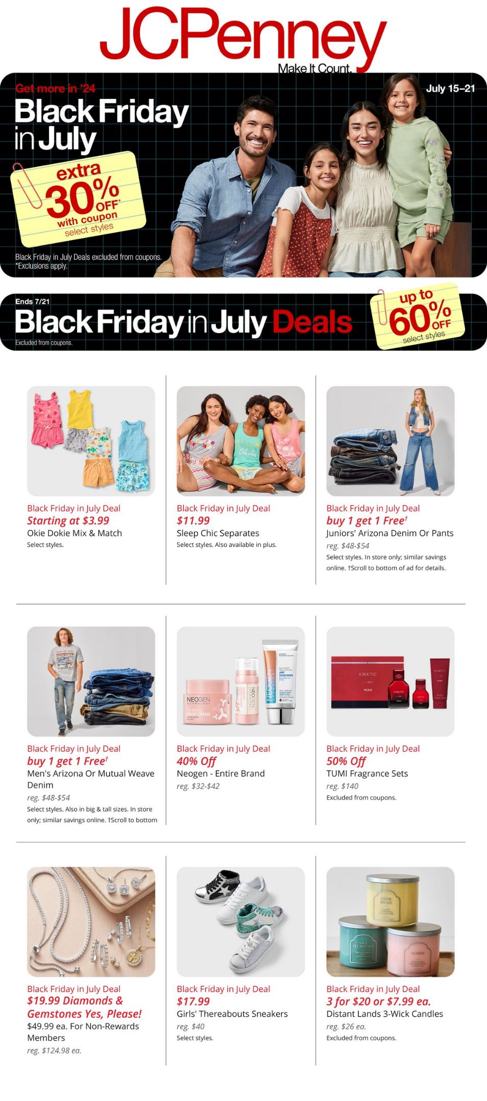 Weekly ad JC Penney 07/15/2024 - 07/21/2024