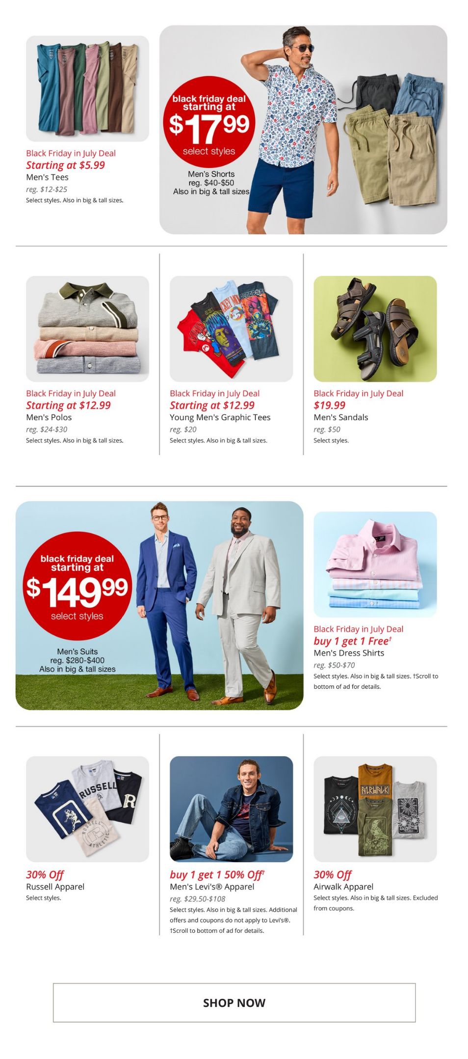 Weekly ad JC Penney 07/15/2024 - 07/21/2024