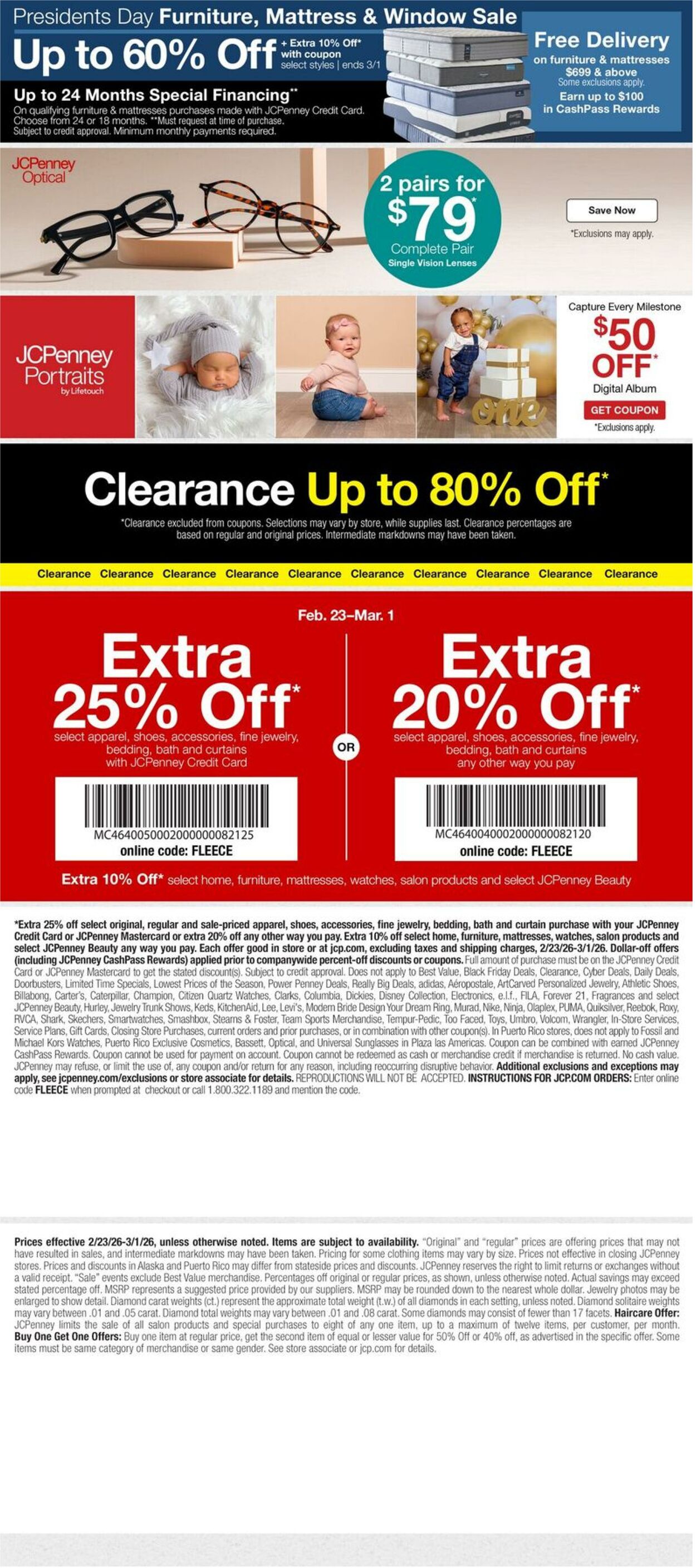 Weekly ad JC Penney 02/23/2026 - 03/01/2026