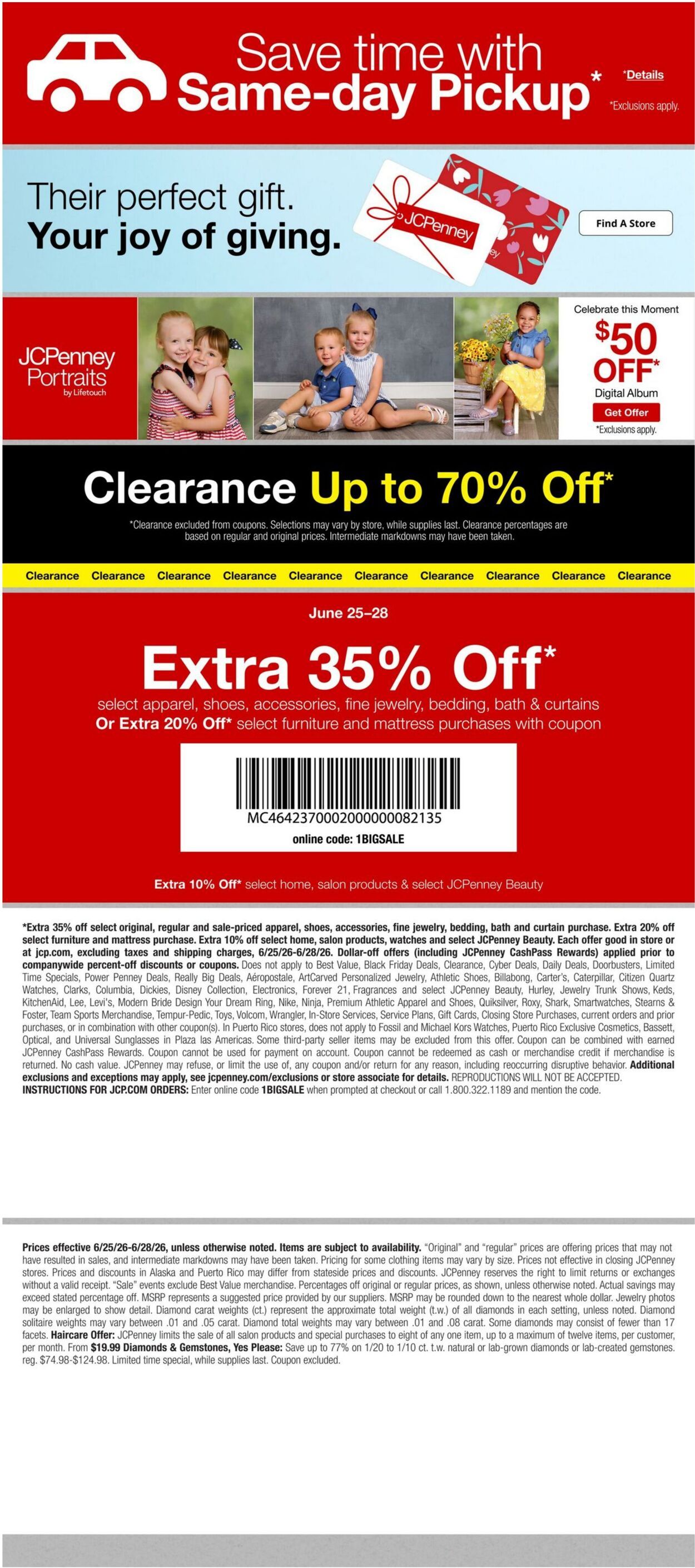 Weekly ad JC Penney 06/26/2026 - 06/28/2026