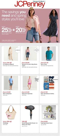 Weekly ad JC Penney 02/23/2026 - 03/01/2026