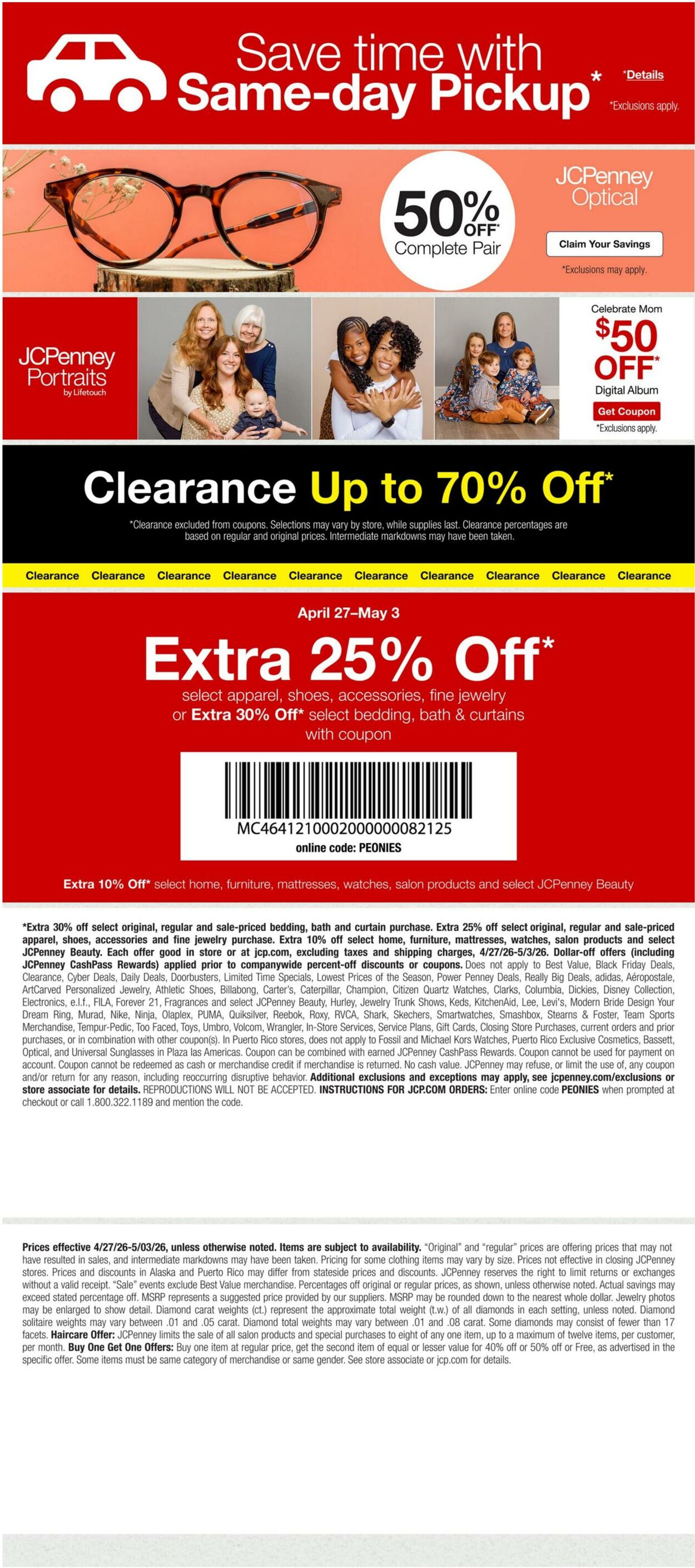 Weekly ad JC Penney 04/27/2026 - 05/03/2026