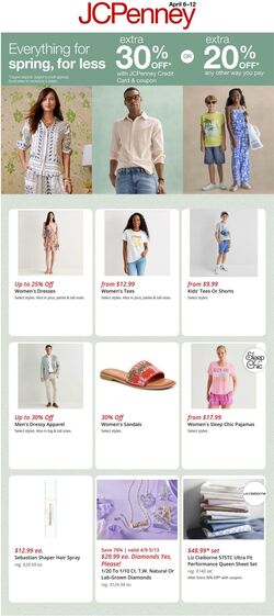 Weekly ad JC Penney 04/06/2026 - 04/12/2026
