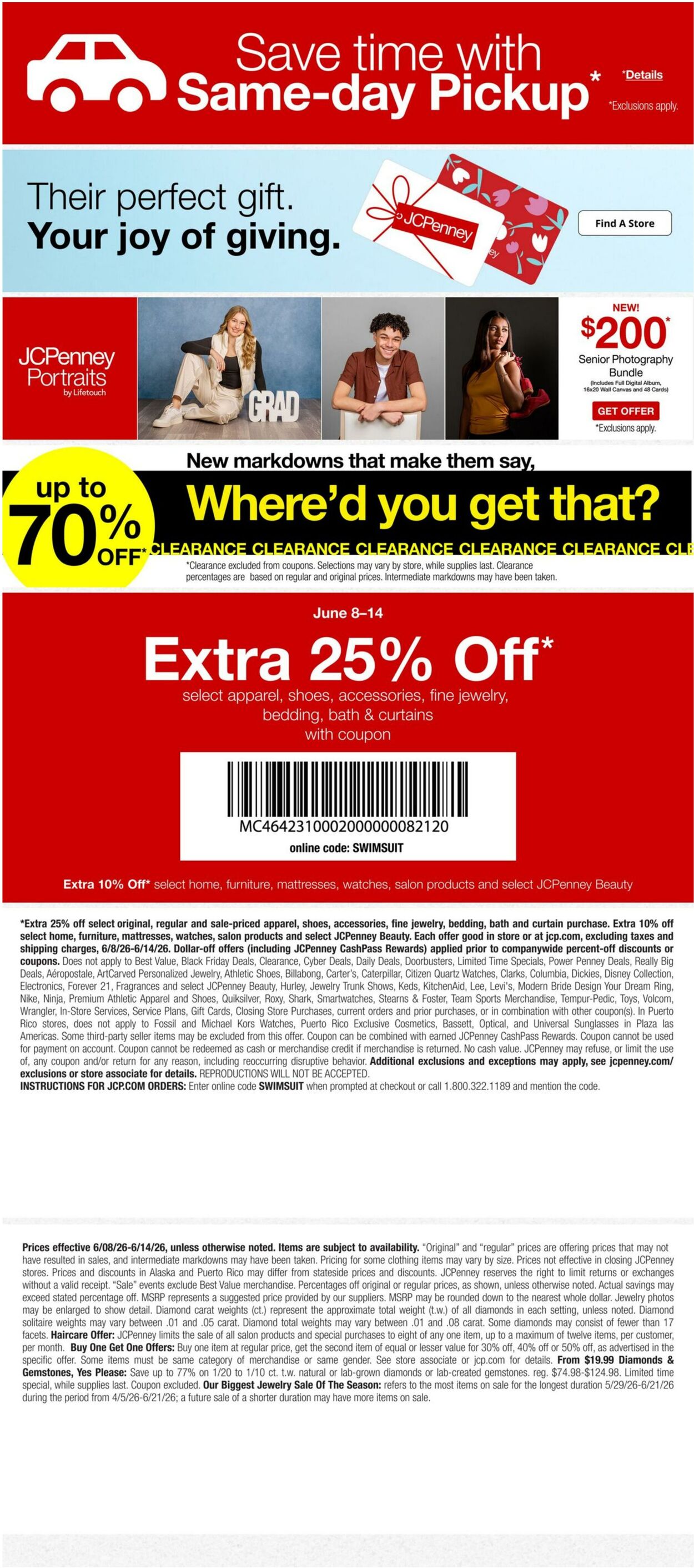Weekly ad JC Penney 06/08/2026 - 06/14/2026